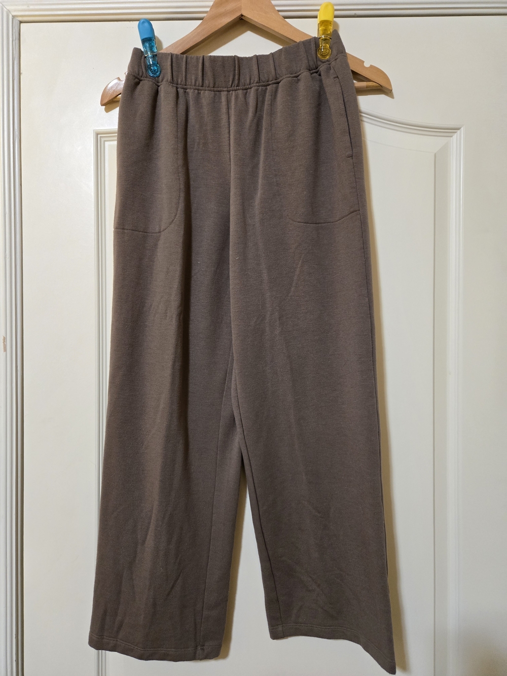 Koolaburra By Ugg Women's Brown Wide-Leg Elastic-Waist Comfy Lounge Pants